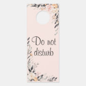 赤面&グレイ結婚ズホテルルーム予約 ドアノブサイン (裏面)