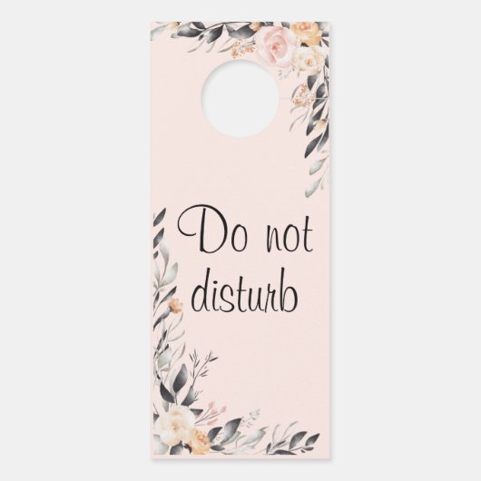 赤面&グレイ結婚ズホテルルーム予約 ドアノブサイン (裏面)