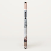 赤面&グレーフォトコラージュ&モノグラム Case-Mate iPhoneケース (裏面/右)