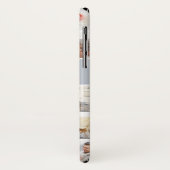 赤面&グレーフォトコラージュ&モノグラム Case-Mate iPhoneケース (裏面/左)