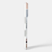 赤面&グレーフォトコラージュ&モノグラム Case-Mate iPhoneケース (裏面 / 右)