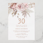 赤面&ダスティバラ30th誕生日パーティーバラ金ゴールド 箔招待状<br><div class="desc">赤面&ダスティバラ30th誕生日パーティーバラゴールドフォイル招待状ニッチとネストストアで他の招待状を参照</div>