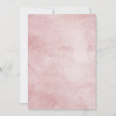 赤面&バラ金ゴールドバチェロレッテ招待状 招待状 (裏面)