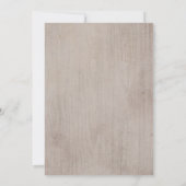 赤面&ピーチバラドリームキャッチャー結婚ボホズ 招待状 (裏面)