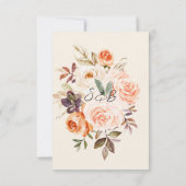 赤面&ピーチフローラ 素朴 セーブザデート (裏面)