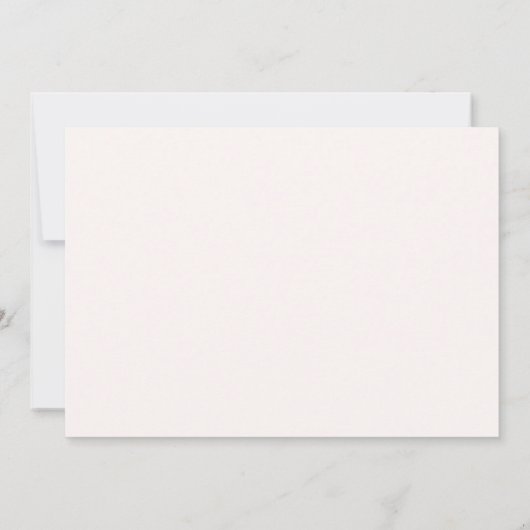 赤面&ホワイトウォーター色フラワーズミズバこうもり 招待状 (裏面)