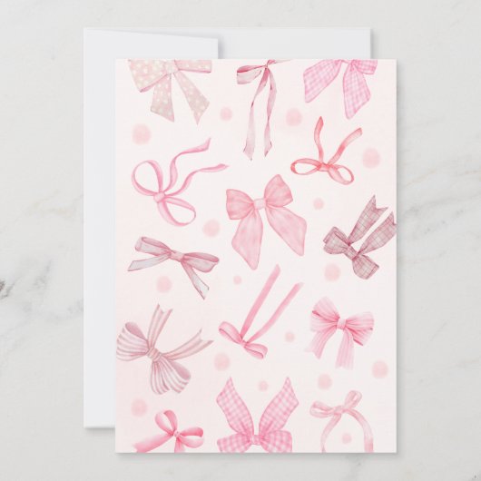 赤面&ボウズ彼女が言おうとしているYesブライダルシャワー 招待状 (裏面)