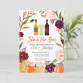 赤面&マルサラパンプキンストックザバー招待状 招待状 (スタンド正面)