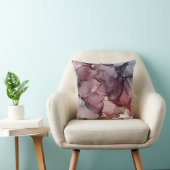 赤面、メイヴ、ペインのグレー抽象芸術 クッション (椅子)