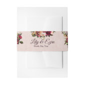 赤面 招待状ベリーバンド (正面例)