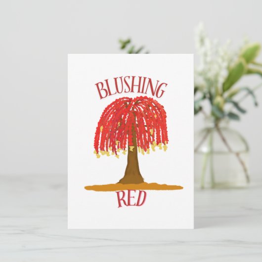 赤面 招待状 (スタンド正面)