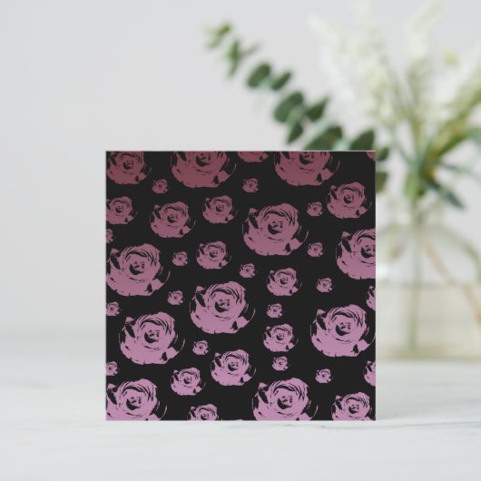 赤面 招待状 (スタンド正面)