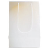 赤面&薄紫フローラ、金ゴールドクロスバプテスマ抱き枕 ミディアムペーパーバッグ (裏面)