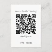 赤面&金ゴールドエレガントなウェディングエンクロージャカード エンクロージャーカード (裏面)