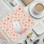 赤面 | Terracotta Bohoハートをテーマにしたパターン名 マウスパッド<br><div class="desc">赤面とテラコッタの色合いがこのボホのハートをテーマにしたパターンデザインに豊富に含まれる。単に名前を追加し、すべての設定されている。このデザイン素晴らしは、誕生日、ブライダルの好意、友人、バレンタインデー、そして単に！複合パターンデザインバイホリデーハートデザイン。</div>