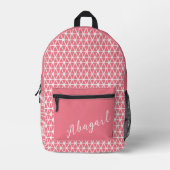 赤面Geo Backpack – カスタマイズ可能な自信 プリントバックパック (正面)