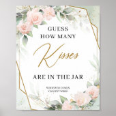 赤面JARファイル内のキス数を推測 ポスター (正面)