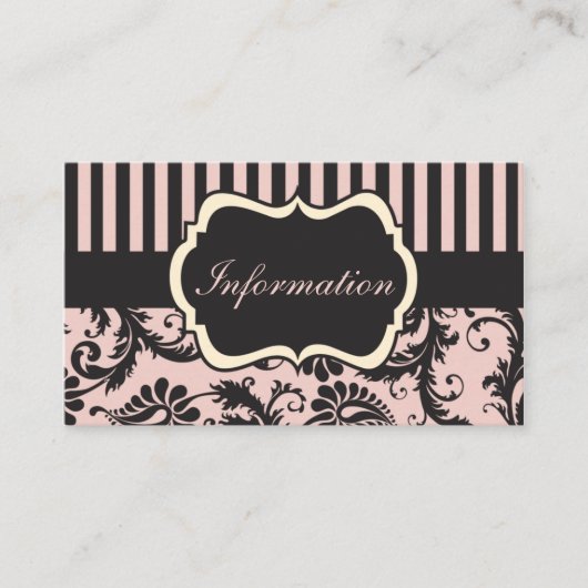 赤面PInk、クリーム、グレーダマスクのエンクロージャカード エンクロージャーカード (正面)