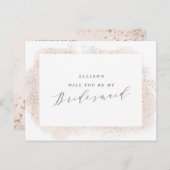 赤面TOUCH花嫁はがき。 インビテーションポストカード (正面/裏面)