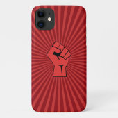 赤革命拳 Case-Mate iPhoneケース (裏面)