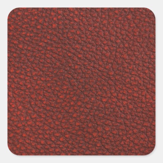 赤革 スクエアシール (正面)