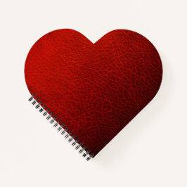 赤革 ノートブック