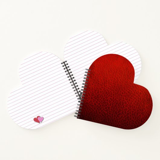 赤革 ノートブック (内部)