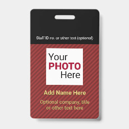 赤頭が切れると黒 – ビジネス対角ストライプ線 バッジ