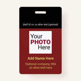 赤頭が切れると黒 – ビジネス対角ストライプ線 バッジ