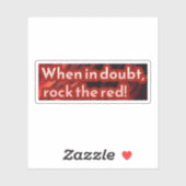 赤頭ステッカー4 シール (シート)