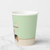 赤頭トライペンブローククリスマスツリー 紙コップ (左)