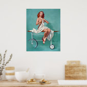 赤頭患者のピン留め ポスター (キッチン)