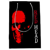 赤頭抱き枕 ミディアムペーパーバッグ (正面)