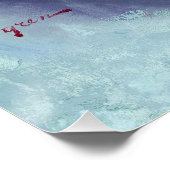 赤頭美しいピン留め ポスター (コーナー)