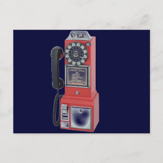 赤額電話 ポストカード