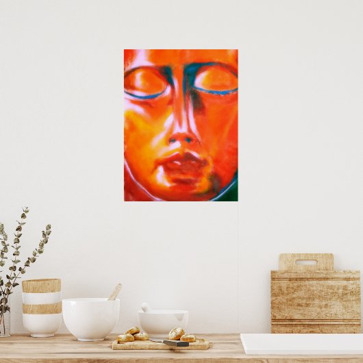 赤顔 ポスター (キッチン)