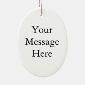 赤飛んだクロドリ、ジョンAudubon セラミックオーナメント (裏面)