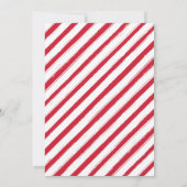 赤飛行機の飛行時間誕生日 招待状 (裏面)