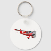 赤飛行機 キーホルダー (正面)