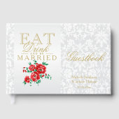 赤食べフローラ・ドリンク・ベ結婚したエストブック ゲストブック (正面)