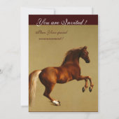 赤馬パーティー感じ紙 招待状 (裏面)