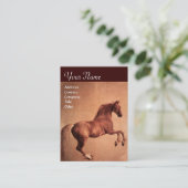 赤馬モノグラム 名刺 (スタンド正面)