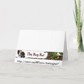 赤馬舎（冬）、季節のごあいさつ シーズンカード (裏面)