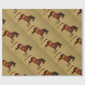 赤馬 ラッピングペーパー (フラット)