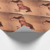 赤馬 ラッピングペーパー (角)