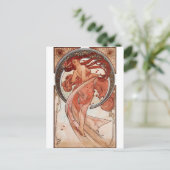 赤髪の踊り娘 - ムーハ ポストカード (スタンド正面)