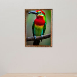 赤髭のミツバチを食べる人 ポスター