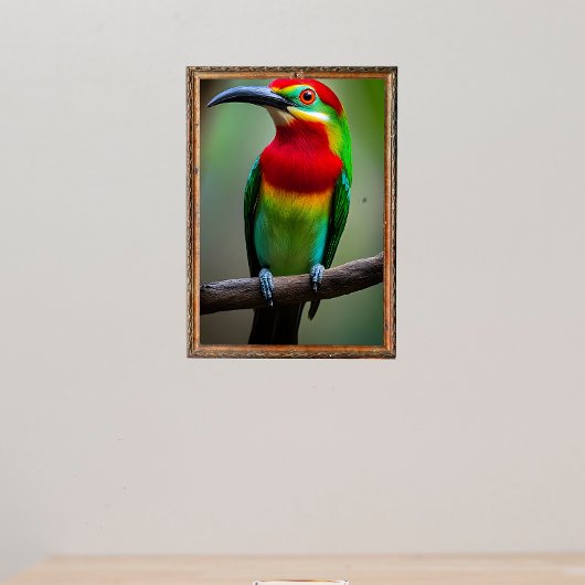 赤髭のミツバチを食べる人 ポスター