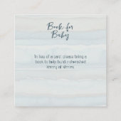 赤魅力的ちゃんシャワーブックメッセージ囲いカード エンクロージャーカード (裏面)