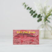 赤魚名刺 名刺 (スタンド正面)